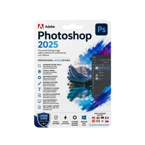 Adobe Photoshop 2025 (1 User, Windows) – Digital Download
